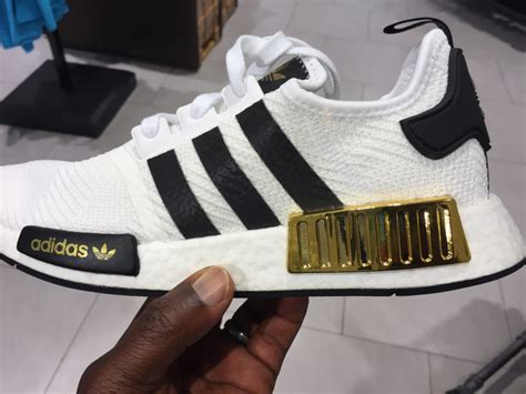 adidas nmd r1 damen weiß gold|Adidas NMD r1 for sale.